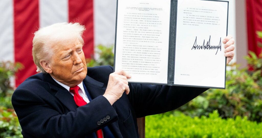 Trump: Sänder brev om tullsatser