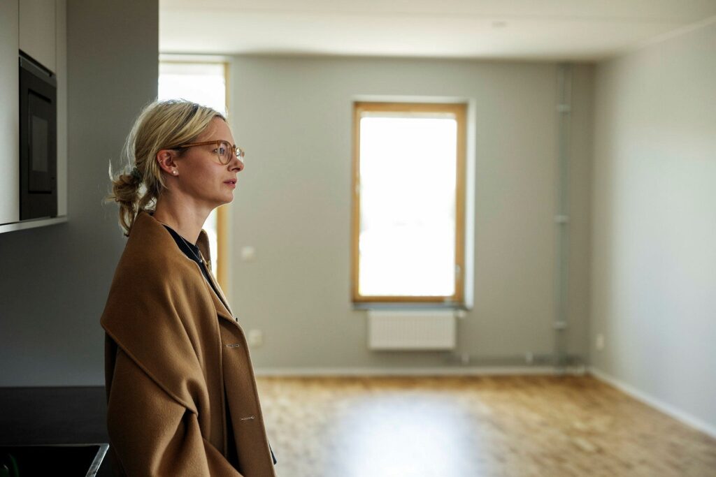 ”Många som flyttar in här i området har sålt sina bostadsrätter. Då är det perfekt att kunna få tag i en lägenhet snabbt”, säger Susanna Lemar.