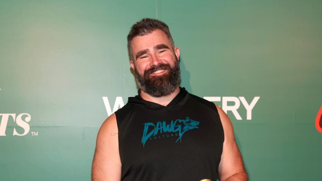 Jason Kelce attended an event on Feb. 5, 2025, in New Orleans, Louisiana.