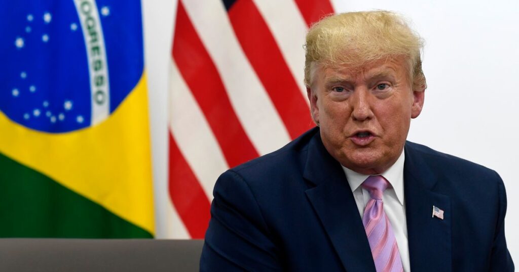 Trump hotar Brasilien med chocktullar