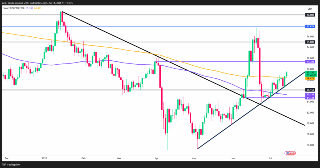 WTI Oil-Daily Chart